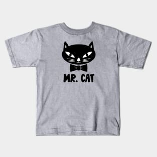 Mr. Cat Kids T-Shirt